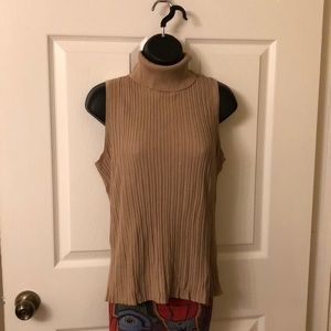 073. Sleeveless Turtleneck Sweater